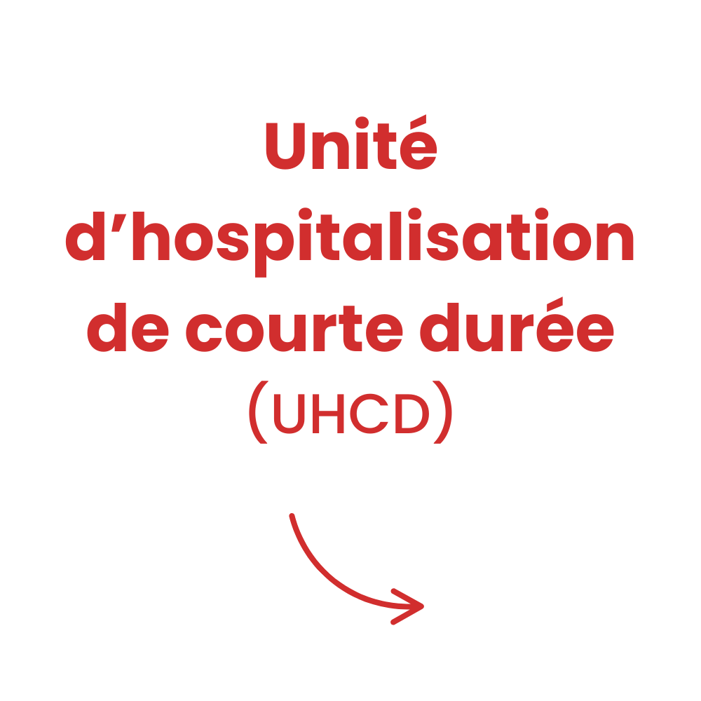 unité d'hospitalisation de courte durée (UHCD)