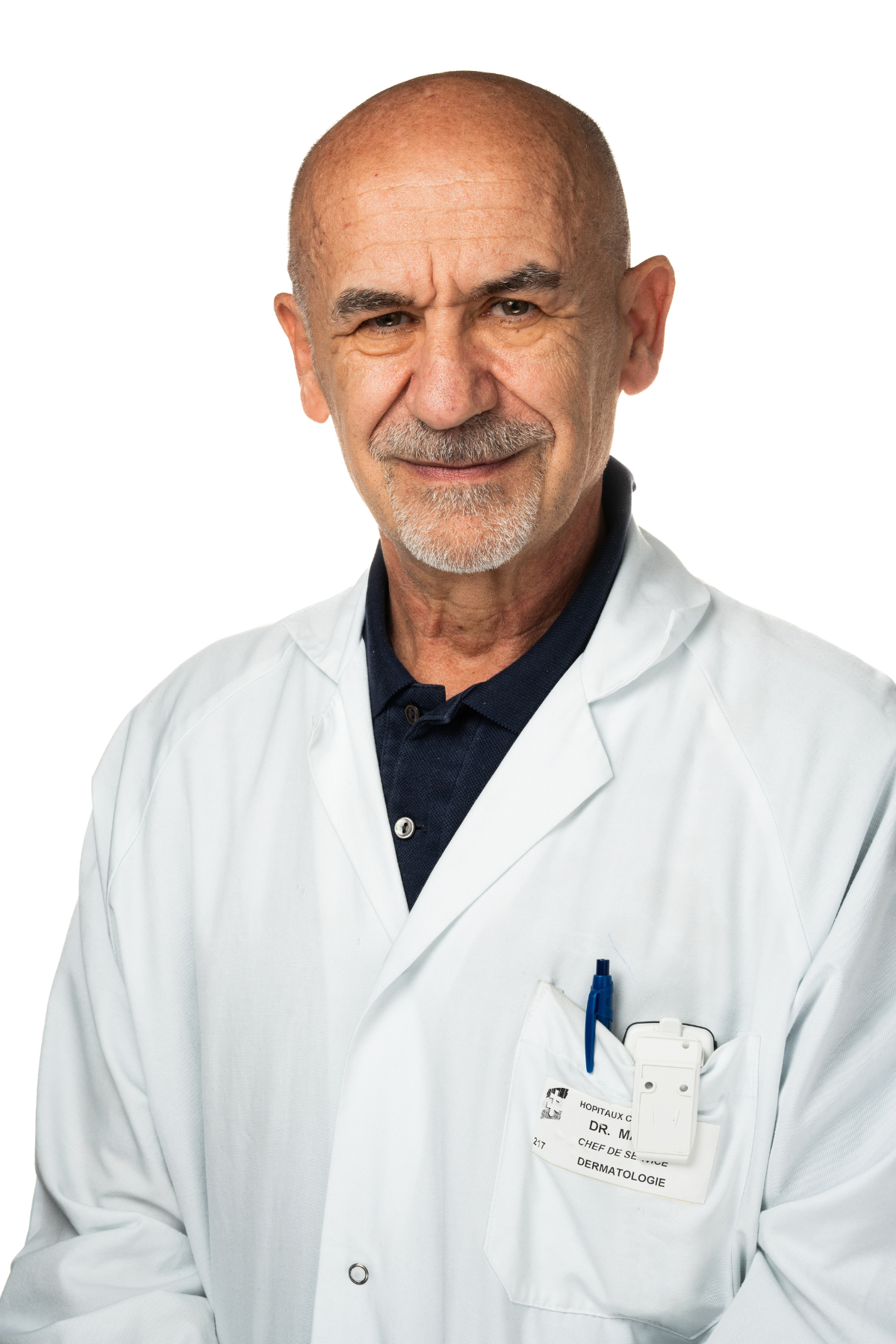 Professeur Antoine Mahé, chef du service de dermatologie aux HCC.