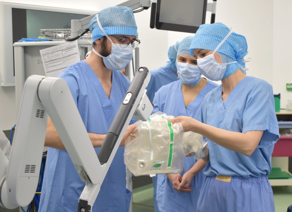 Atelier pratique sur le robot.